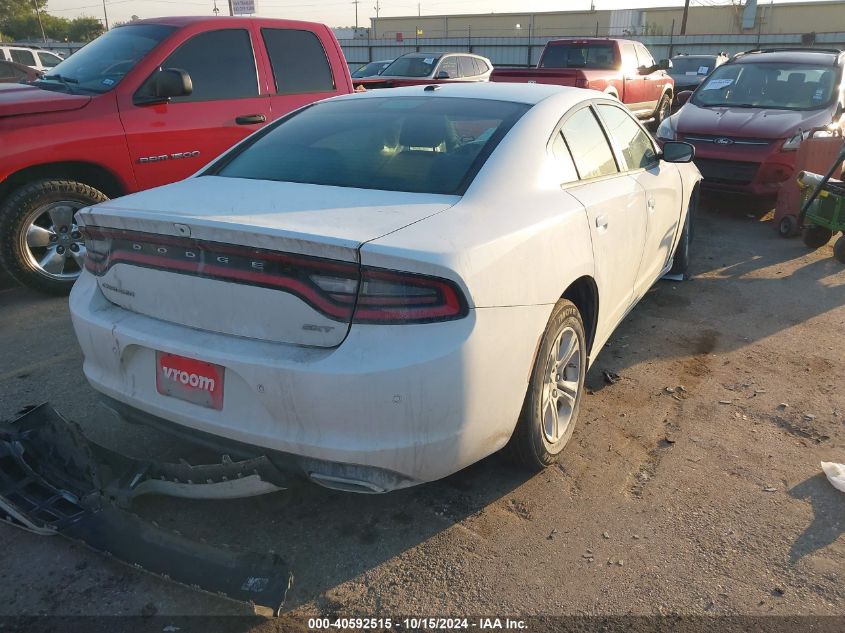 VIN 2C3CDXBG8JH239267 2018 Dodge Charger, Sxt Rwd no.4