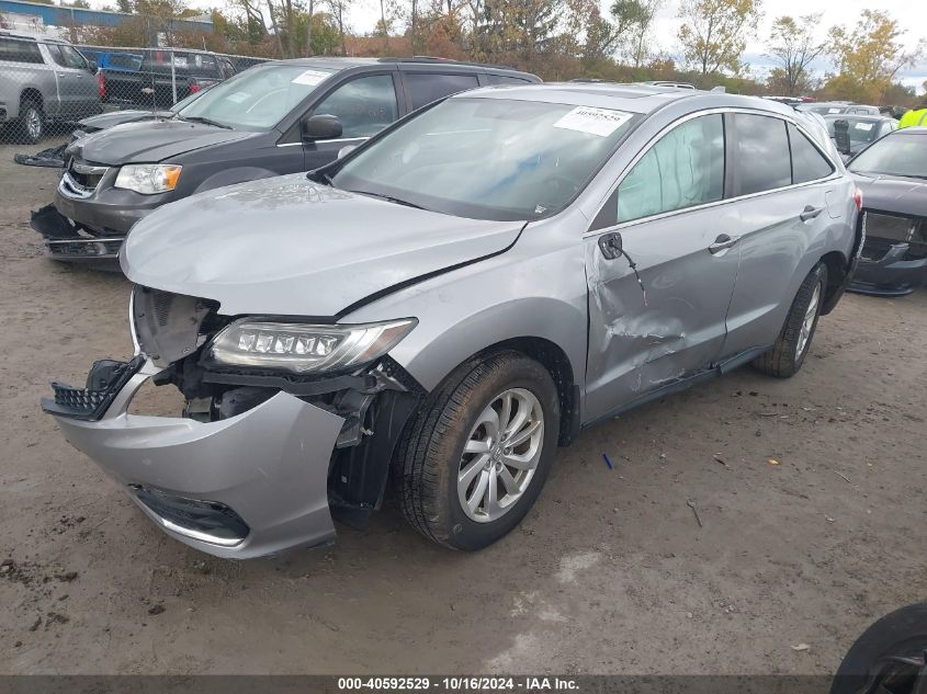 2017 Acura Rdx Technology Acurawatch Plus Packages/W/Technology Package VIN: 5J8TB4H5XHL032271 Lot: 40592529