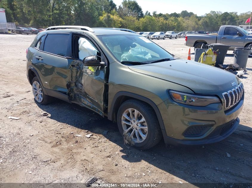 2021 Jeep Cherokee Latitude Fwd VIN: 1C4PJLCBXMD150674 Lot: 40592541