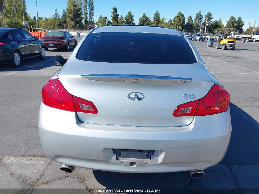 2008 Infiniti G35X VIN: JNKBV61F08M278304 Lot: 40592554