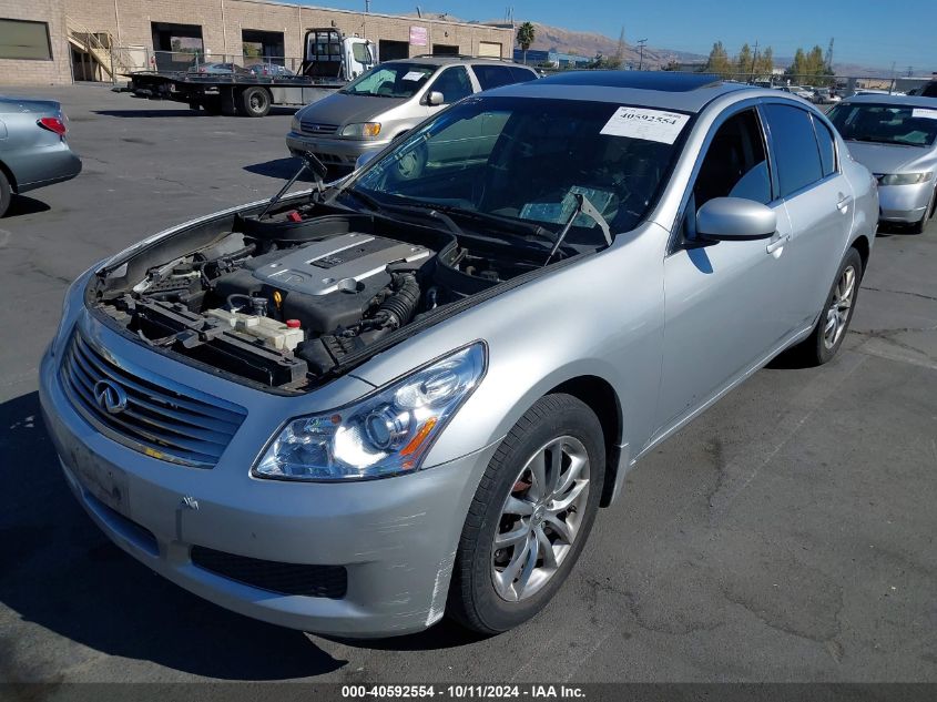 2008 Infiniti G35X VIN: JNKBV61F08M278304 Lot: 40592554