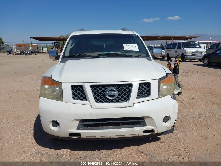 2010 Nissan Armada Se VIN: 5N1AA0ND3AN603408 Lot: 40592558