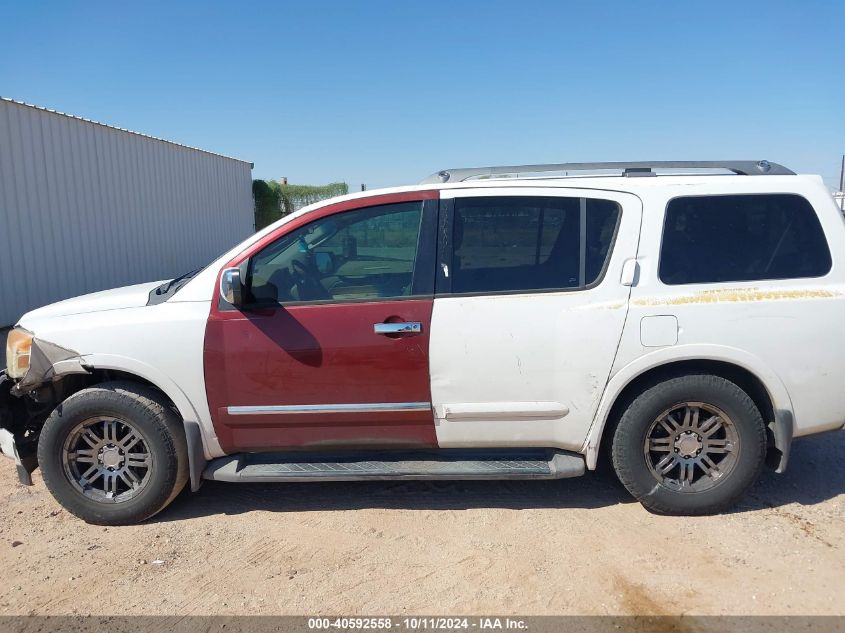 2010 Nissan Armada Se VIN: 5N1AA0ND3AN603408 Lot: 40592558