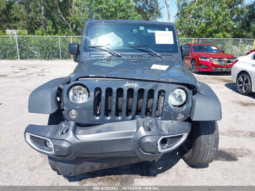 2017 Jeep Wrangler Unlimited Sport 4X4 VIN: 1C4BJWDG6HL664023 Lot: 40592562