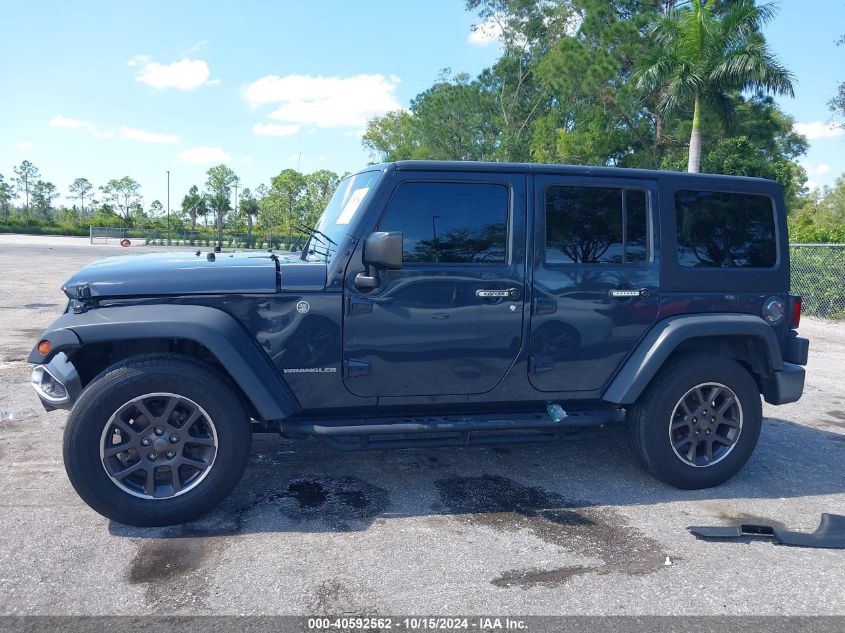 2017 Jeep Wrangler Unlimited Sport 4X4 VIN: 1C4BJWDG6HL664023 Lot: 40592562