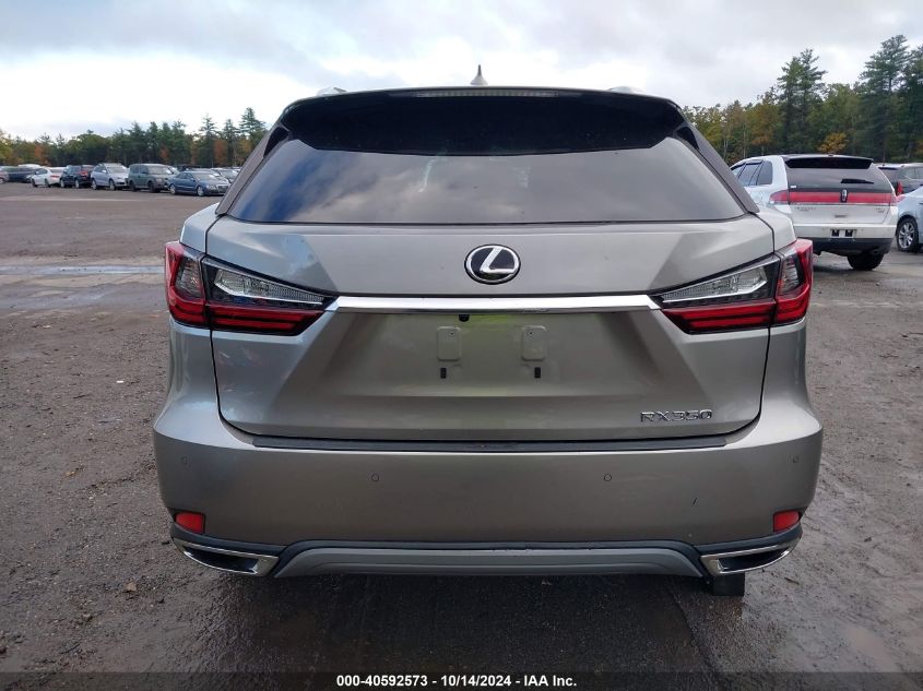 2022 Lexus Rx 350 VIN: 2T2HZMAA9NC229308 Lot: 40592573