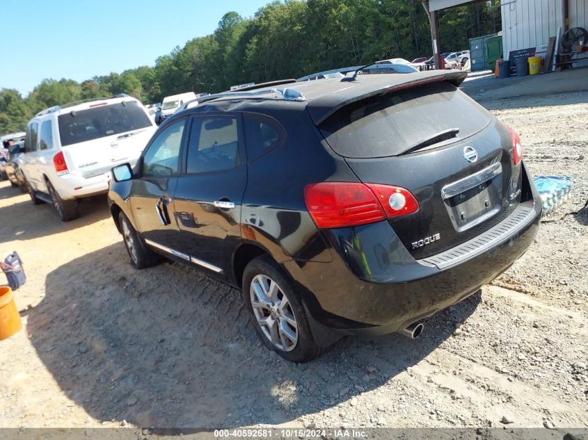 2012 Nissan Rogue Sv W/Sl Pkg VIN: JN8AS5MV0CW414161 Lot: 40592581