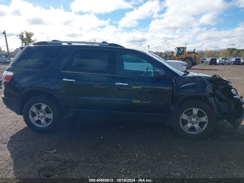 2012 GMC Acadia Sl VIN: 1GKKRNED6CJ284602 Lot: 40592613