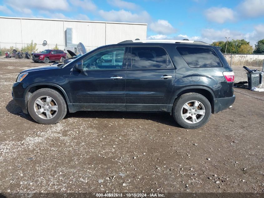 2012 GMC Acadia Sl VIN: 1GKKRNED6CJ284602 Lot: 40592613