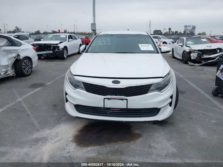 2016 Kia Optima Lx VIN: 5XXGT4L32GG121303 Lot: 40592617