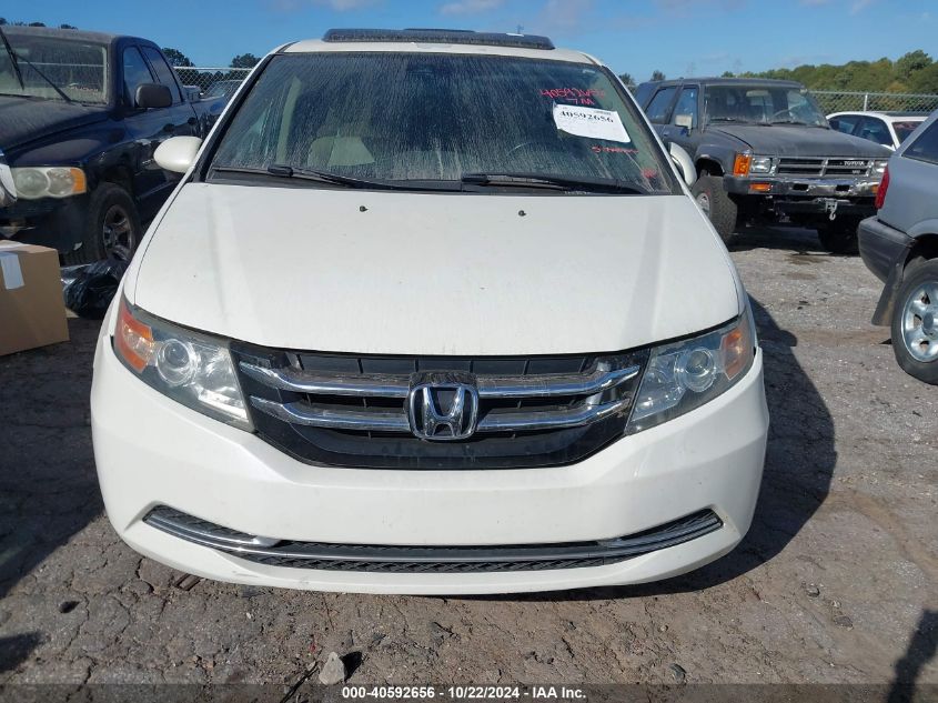 2015 Honda Odyssey Ex-L VIN: 5FNRL5H64FB011212 Lot: 40592656