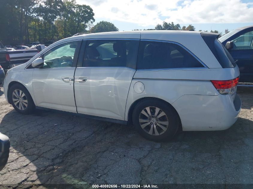 2015 Honda Odyssey Ex-L VIN: 5FNRL5H64FB011212 Lot: 40592656