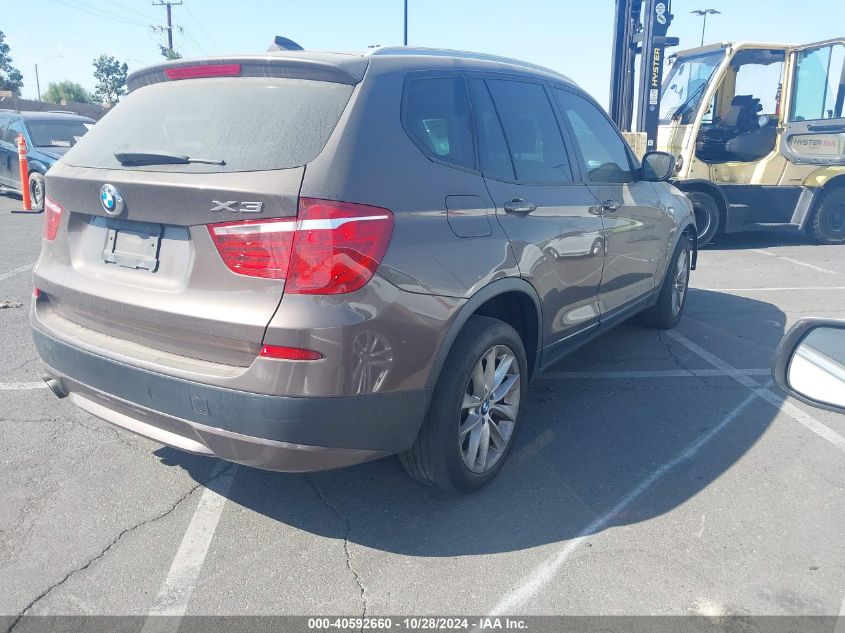 VIN 5UXWX9C54D0A29638 2013 BMW X3, Xdrive28I no.4