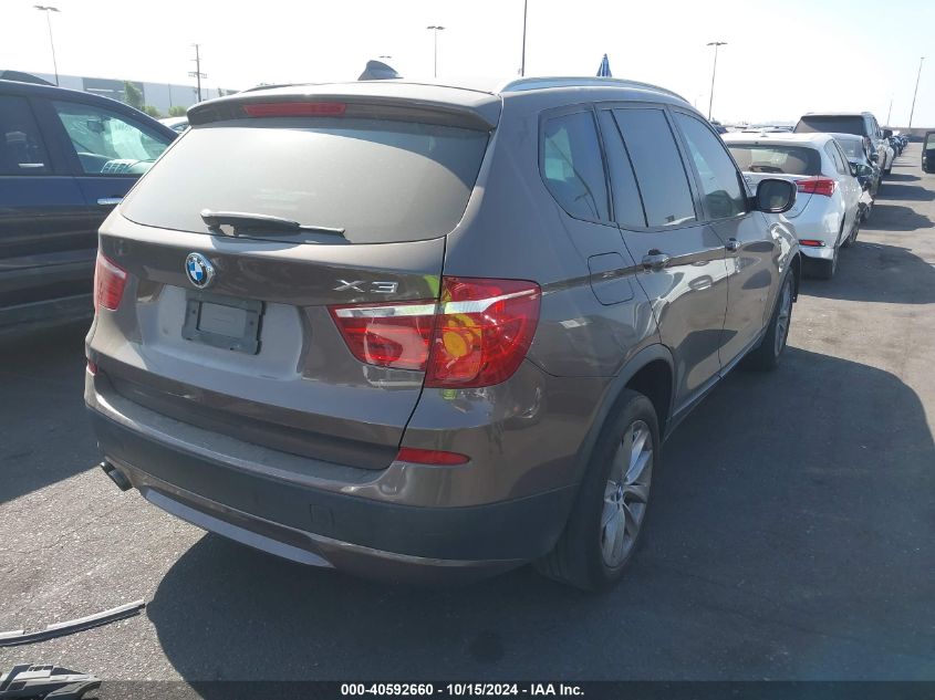 2013 BMW X3 xDrive28I VIN: 5UXWX9C54D0A29638 Lot: 40592660