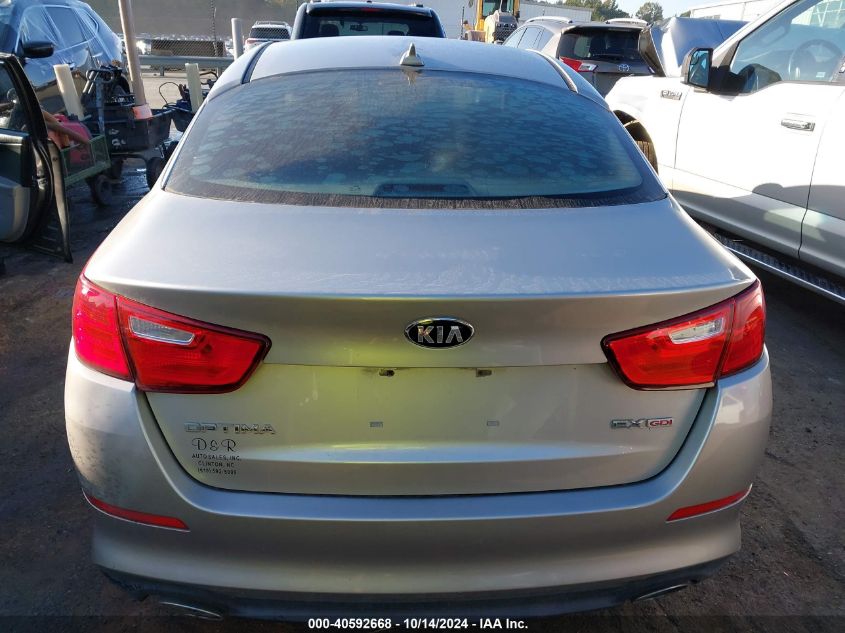 2015 Kia Optima Ex VIN: 5XXGN4A74FG417308 Lot: 40592668