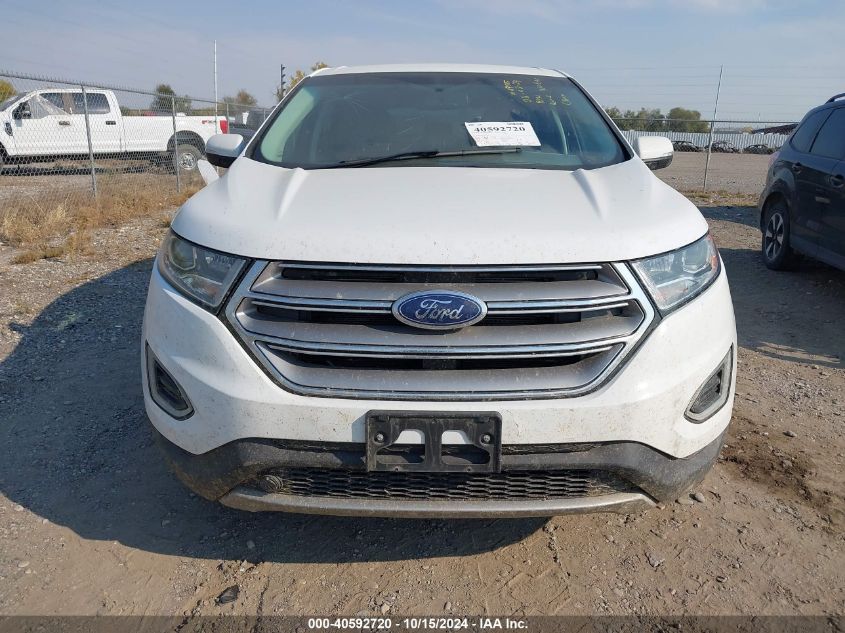 2018 Ford Edge Sel VIN: 2FMPK4J95JBC44381 Lot: 40592720