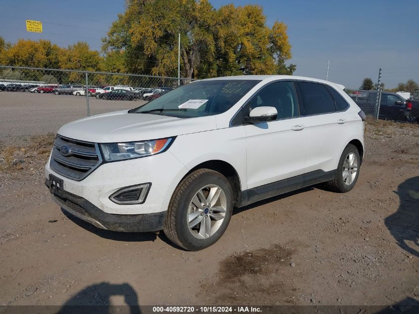 2018 Ford Edge Sel VIN: 2FMPK4J95JBC44381 Lot: 40592720