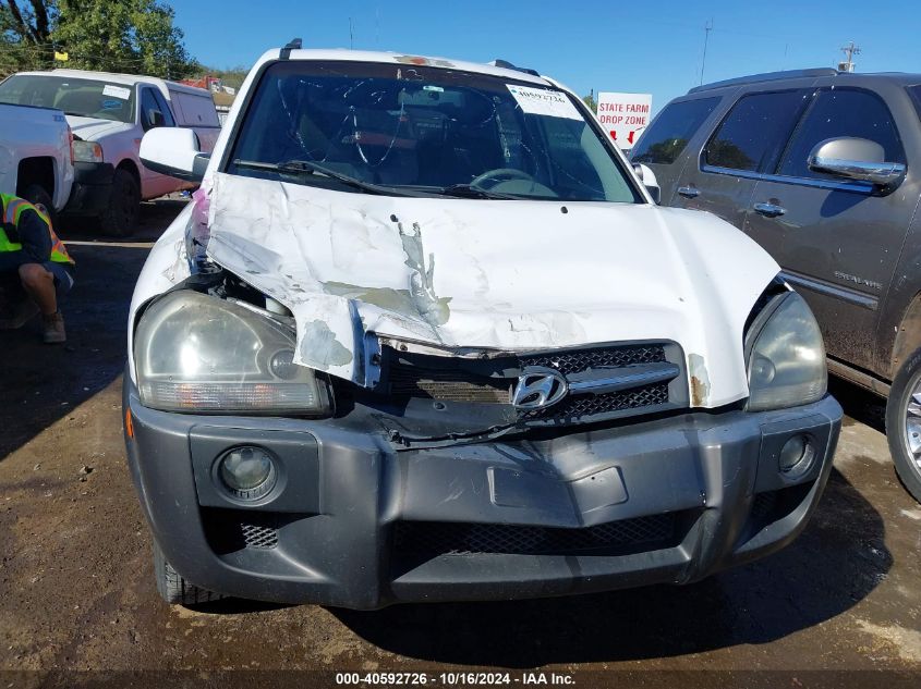 2006 Hyundai Tucson Gls/Limited VIN: KM8JN72D66U426495 Lot: 40592726