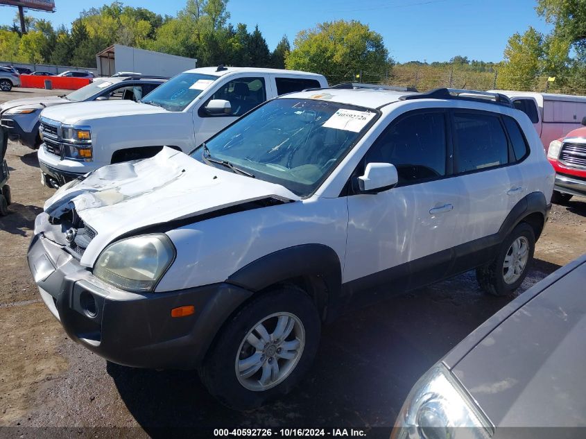 2006 Hyundai Tucson Gls/Limited VIN: KM8JN72D66U426495 Lot: 40592726