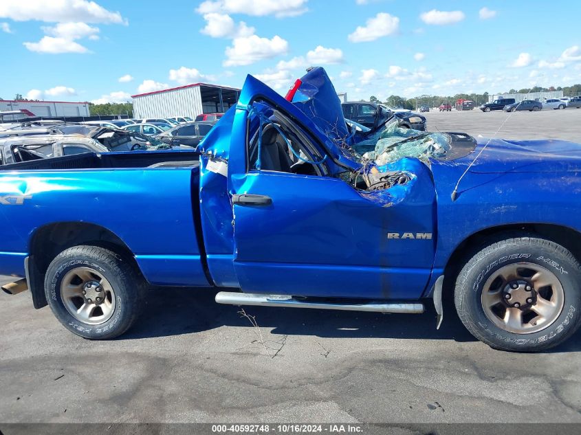 2008 Dodge Ram 1500 St/Sxt VIN: 1D7HA16K28J170595 Lot: 40592748