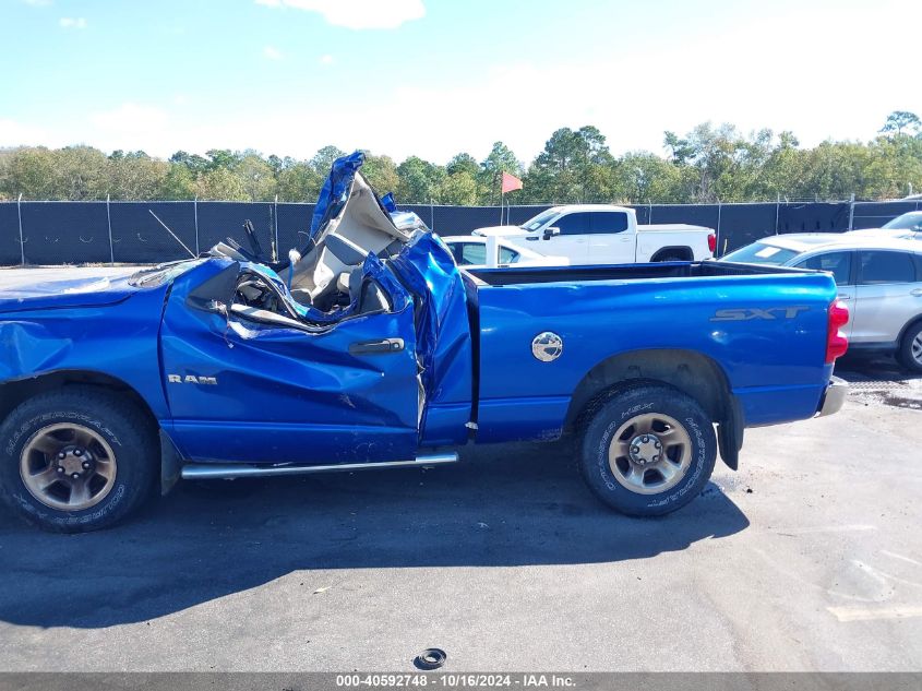 2008 Dodge Ram 1500 St/Sxt VIN: 1D7HA16K28J170595 Lot: 40592748