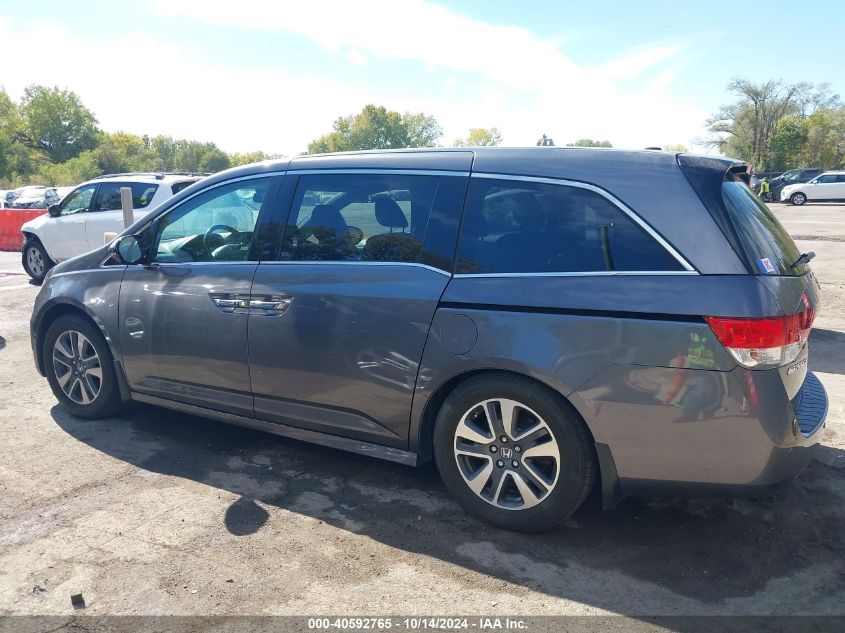 2014 Honda Odyssey Touring/Touring Elite VIN: 5FNRL5H90EB016951 Lot: 40592765