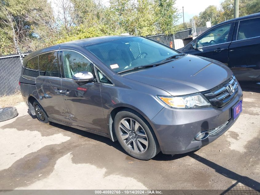 2014 Honda Odyssey Touring/Touring Elite VIN: 5FNRL5H90EB016951 Lot: 40592765