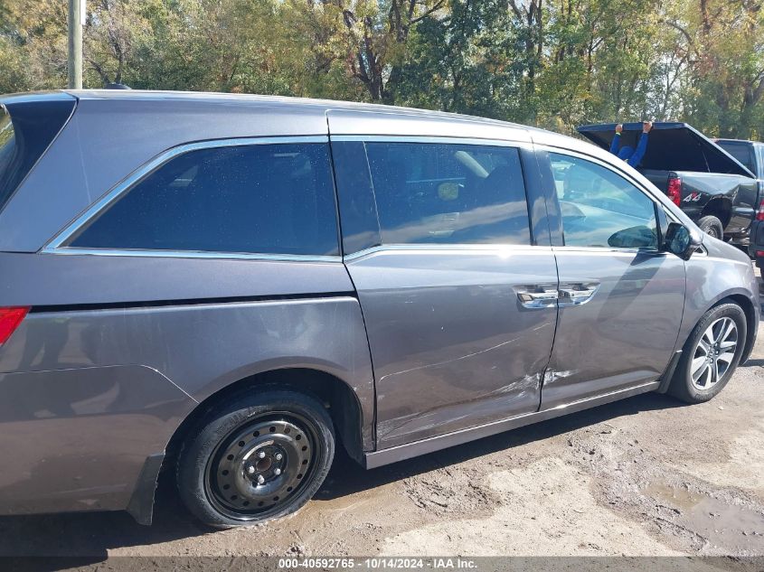 2014 Honda Odyssey Touring/Touring Elite VIN: 5FNRL5H90EB016951 Lot: 40592765