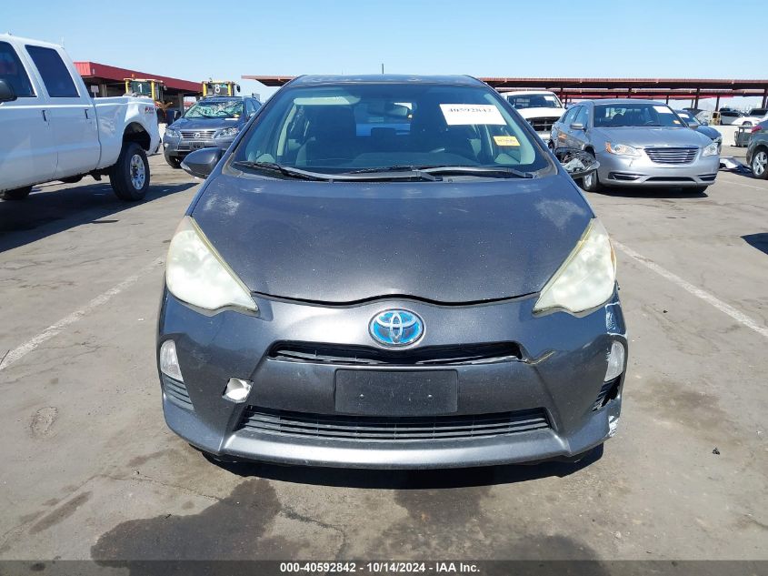 2013 Toyota Prius C Three VIN: JTDKDTB36D1545948 Lot: 40592842