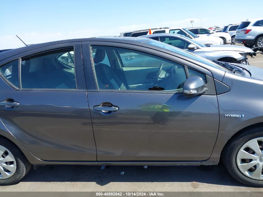 2013 Toyota Prius C Three VIN: JTDKDTB36D1545948 Lot: 40592842