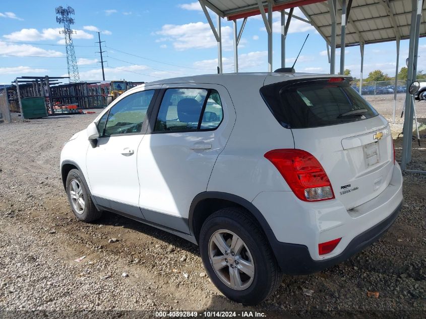 2018 Chevrolet Trax Ls VIN: KL7CJNSB4JB555655 Lot: 40592849