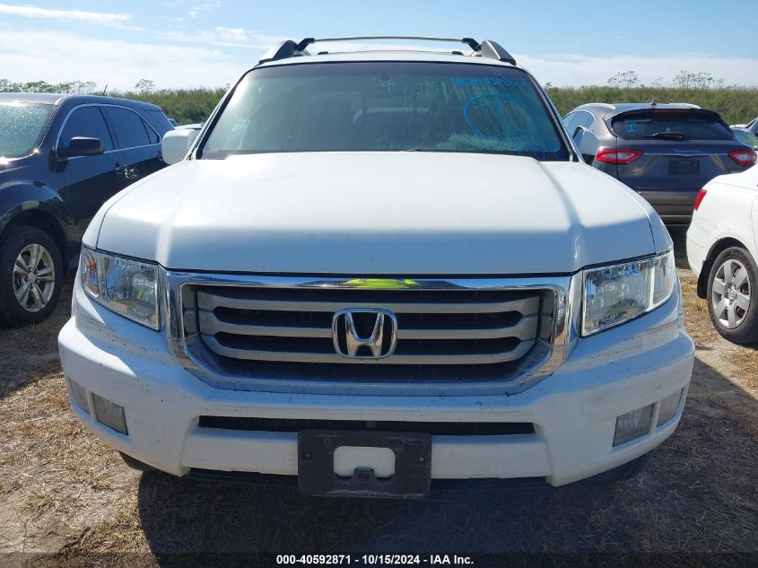 2012 Honda Ridgeline Rtl VIN: 5FPYK1F58CB460574 Lot: 40592871