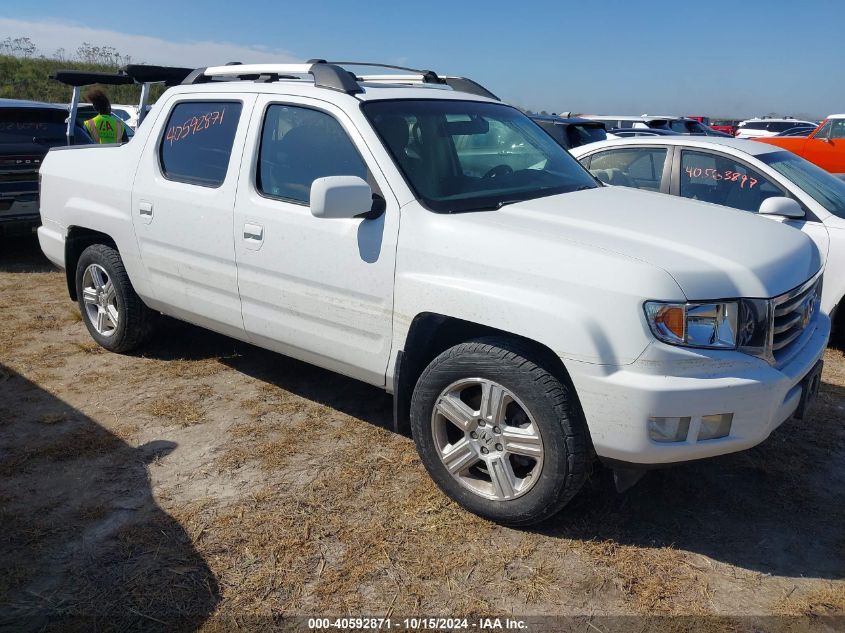 2012 Honda Ridgeline Rtl VIN: 5FPYK1F58CB460574 Lot: 40592871