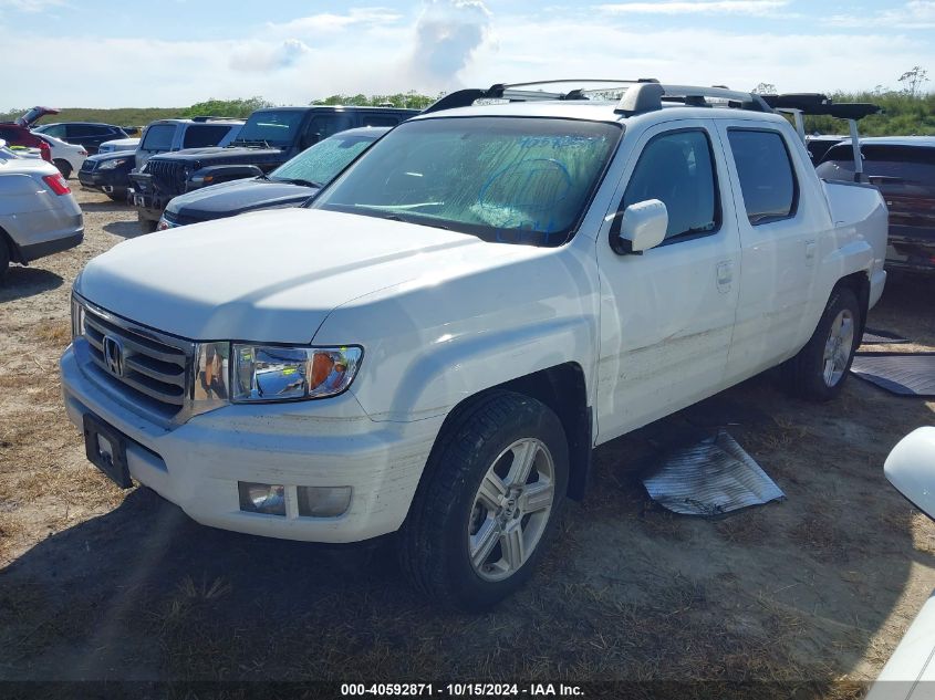 2012 Honda Ridgeline Rtl VIN: 5FPYK1F58CB460574 Lot: 40592871