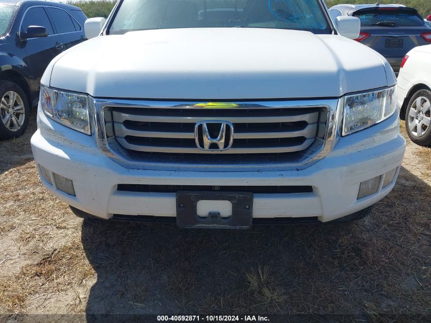 2012 Honda Ridgeline Rtl VIN: 5FPYK1F58CB460574 Lot: 40592871