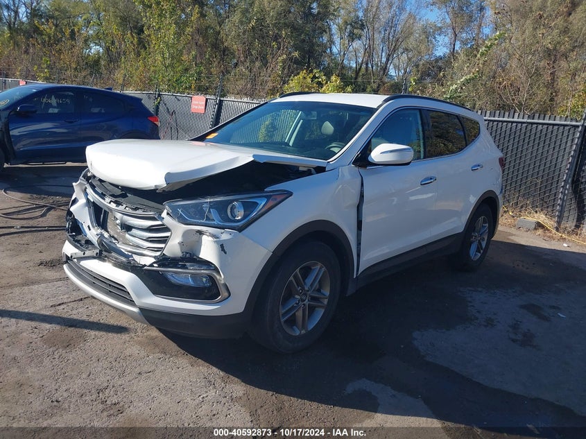 VIN 5NMZUDLB4HH023230 2017 HYUNDAI SANTA FE SPORT 2.4L