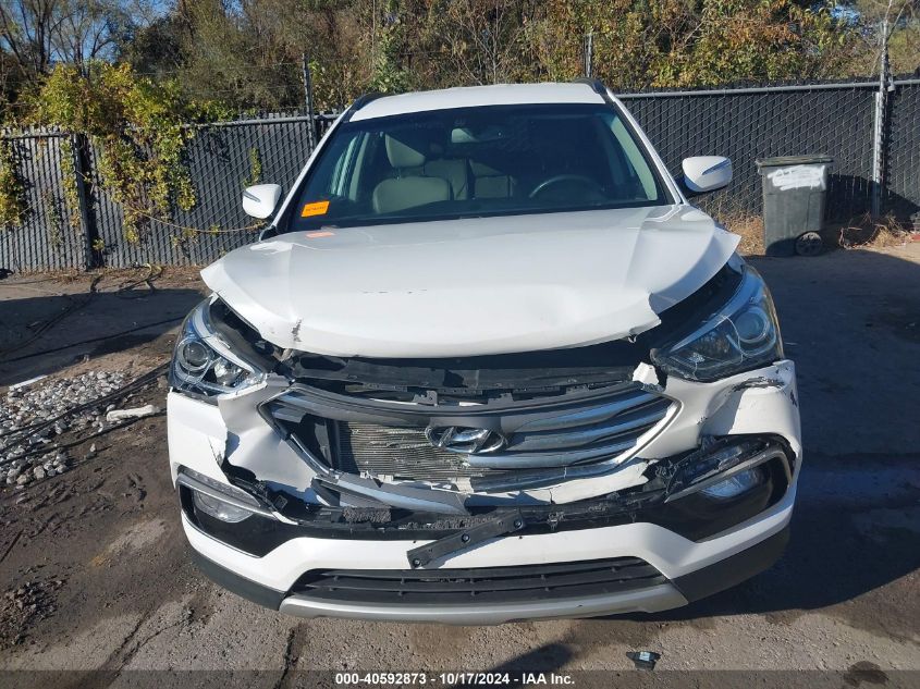 VIN 5NMZUDLB4HH023230 2017 HYUNDAI SANTA FE SPORT 2.4L