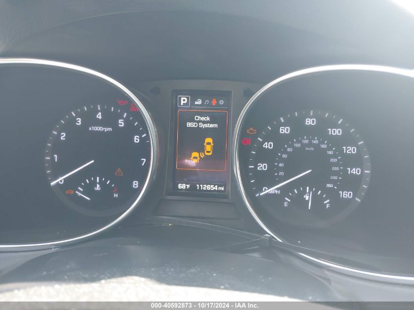 VIN 5NMZUDLB4HH023230 2017 HYUNDAI SANTA FE SPORT 2.4L
