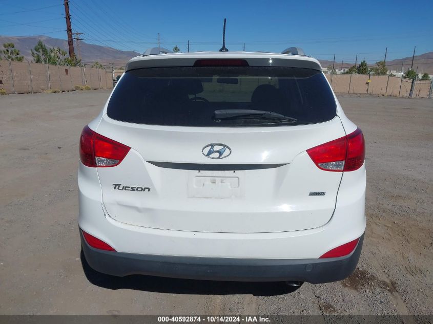 2014 Hyundai Tucson Se VIN: KM8JUCAG0EU857579 Lot: 40592874