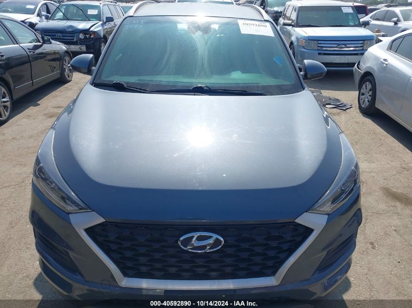 2021 Hyundai Tucson Sel VIN: KM8J3CAL7MU396153 Lot: 40592890