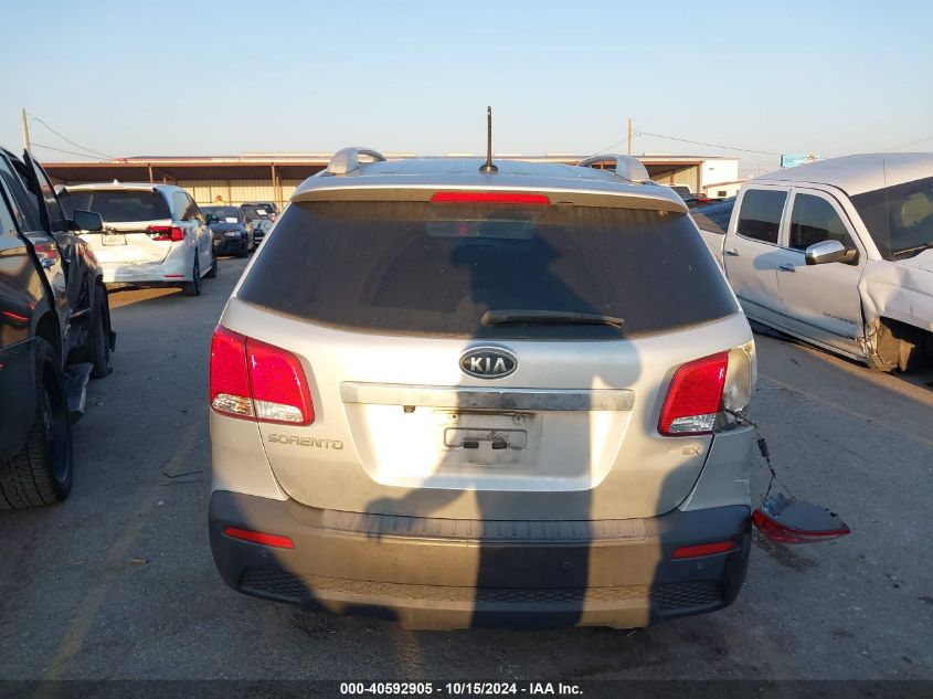 2012 Kia Sorento Ex VIN: 5XYKU3A66CG278417 Lot: 40592905