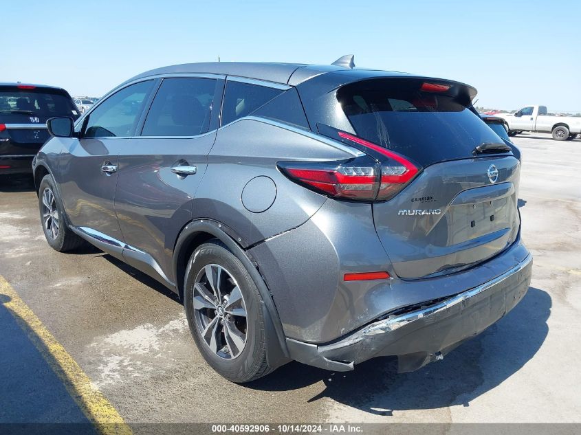 2019 Nissan Murano S VIN: 5N1AZ2MJ8KN126536 Lot: 40592906