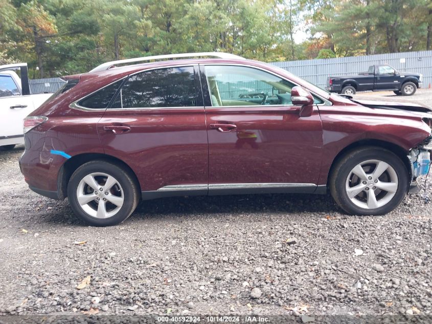 2015 Lexus Rx 350 VIN: 2T2BK1BA3FC291408 Lot: 40592924