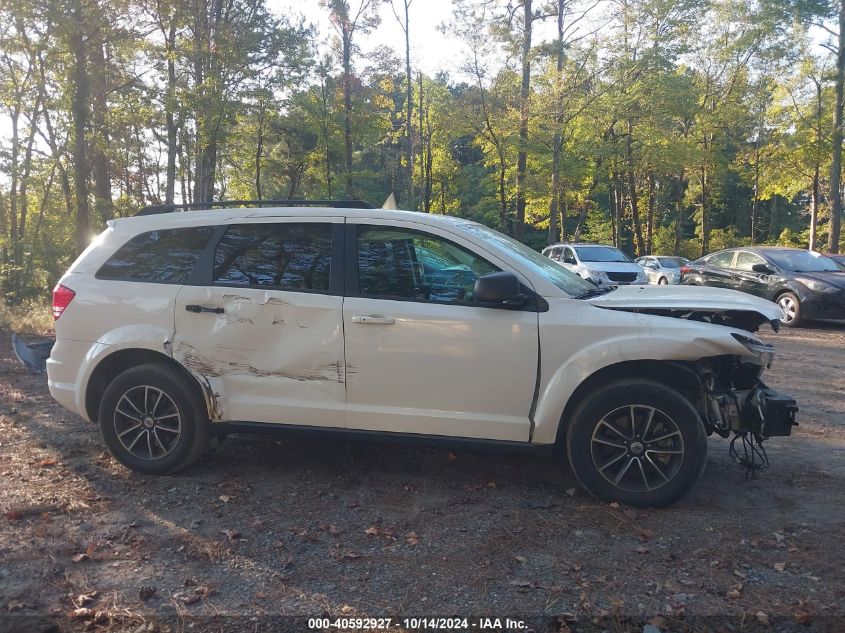 2018 Dodge Journey Se VIN: 3C4PDCABXJT444849 Lot: 40592927