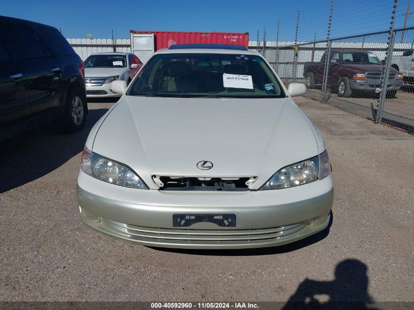 1999 Lexus Es 300 VIN: JT8BF28G7X0209913 Lot: 40592960