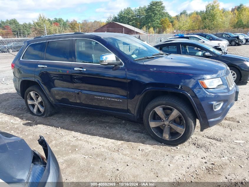 2014 Jeep Grand Cherokee Overland VIN: 1C4RJFCT5EC192499 Lot: 40592969