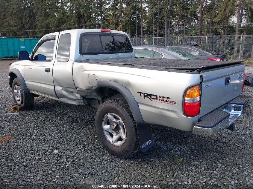 2001 Toyota Tacoma Base V6 VIN: 5TEWN72N91Z739446 Lot: 40592980