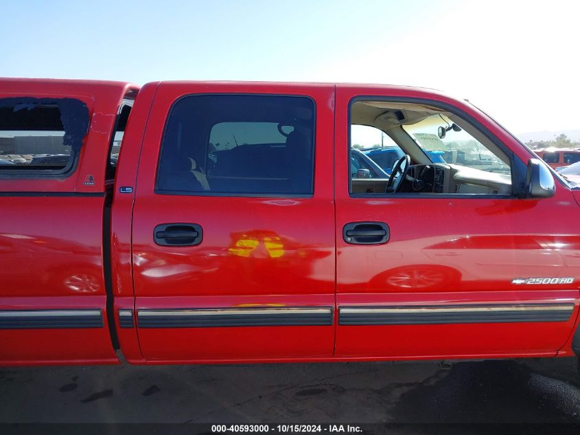 2001 Chevrolet Silverado 2500Hd Ls VIN: 1GCHC23U21F180794 Lot: 40593000