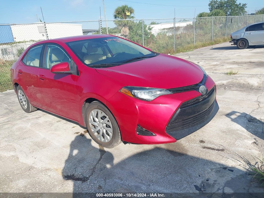 TOYOTA COROLLA LE 2018