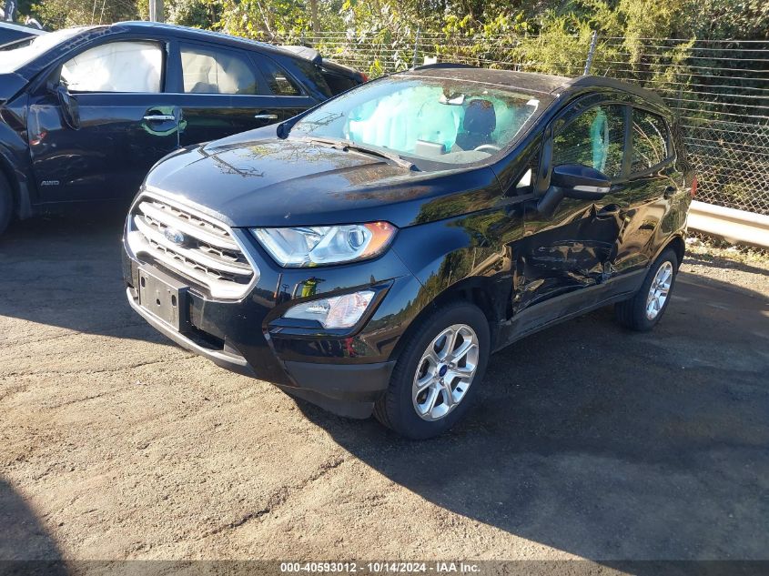 2020 Ford Ecosport Se VIN: MAJ3S2GETLC342392 Lot: 40593012